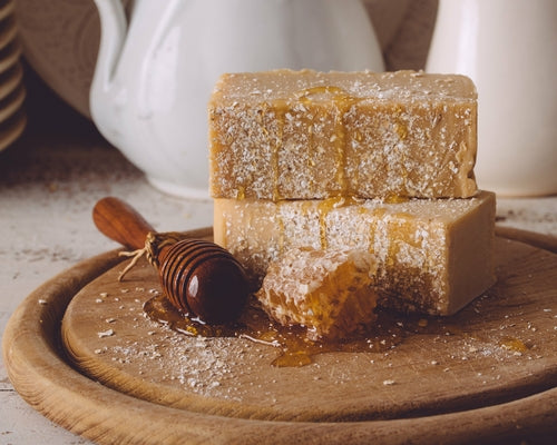 Oatmeal Milk and Honey Handmade Organic Soap – Gentle, Nourishing &