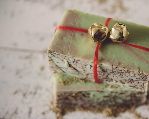 Christmas Thyme Organic Handmade Soap – Earthy, Cozy & Herbaceous |